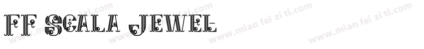 FF Scala Jewel字体转换